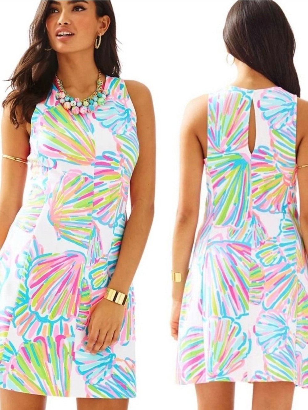 NWT, Lilly Pulitzer Resort White Shellabrate French Terry / XL